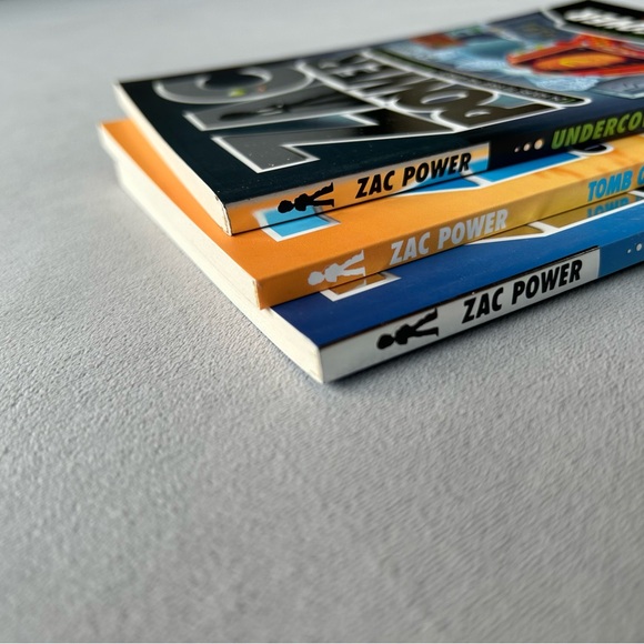 Set of 3 ~ Zac Power ~ Junior Novels - Picture 10 of 13